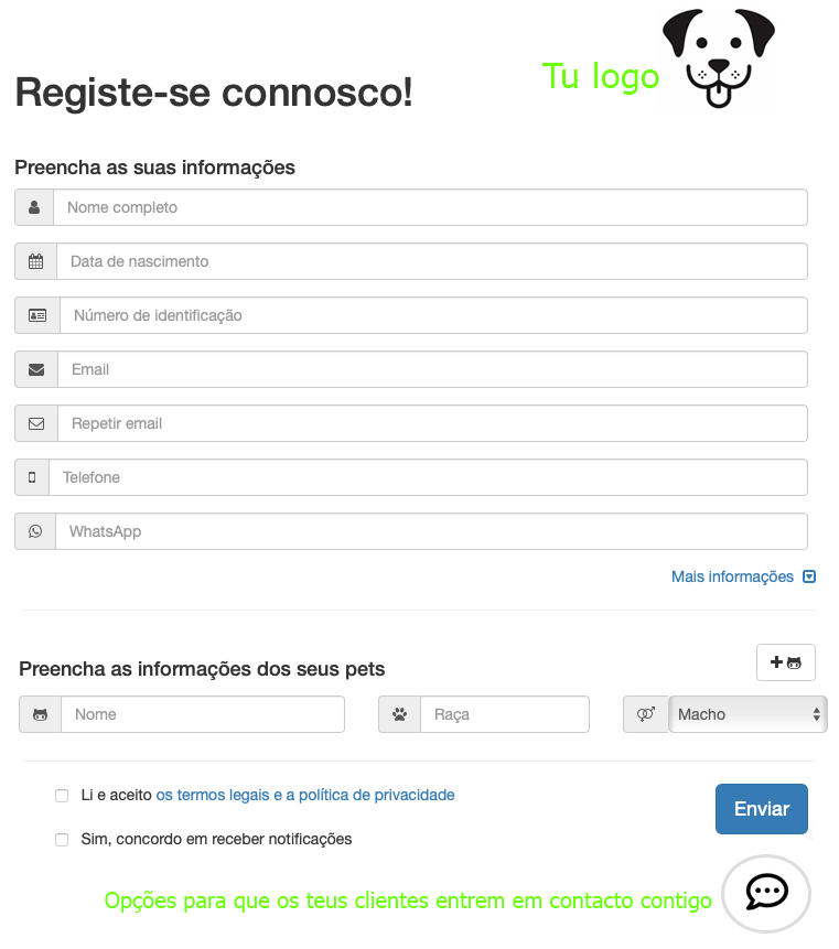 software para peluqueria de animais de estimação